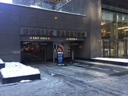 Anti-Aging Downtown Chicago IL Parking Outside Entrance South