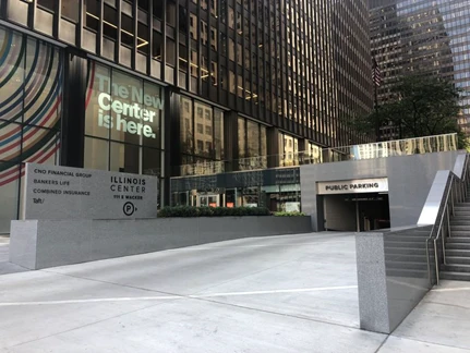 Anti-Aging Downtown Chicago IL Parking Outside Entrance